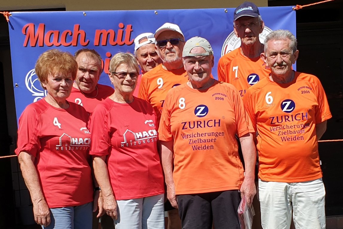 Weidener Teams glänzen bei Bezirksmeisterschaft