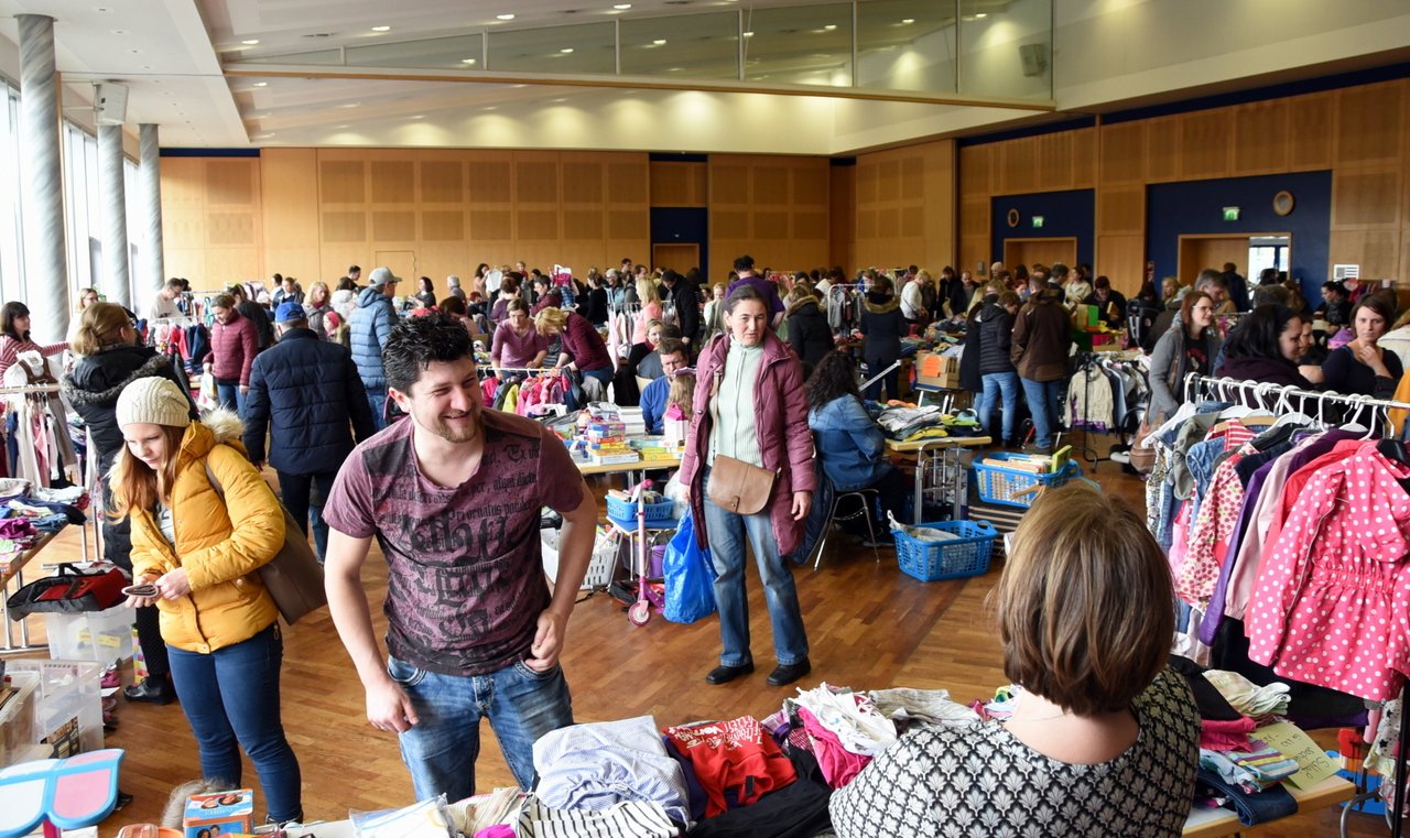 Baby- und Kinderflohmarkt jetzt in der Stadthalle