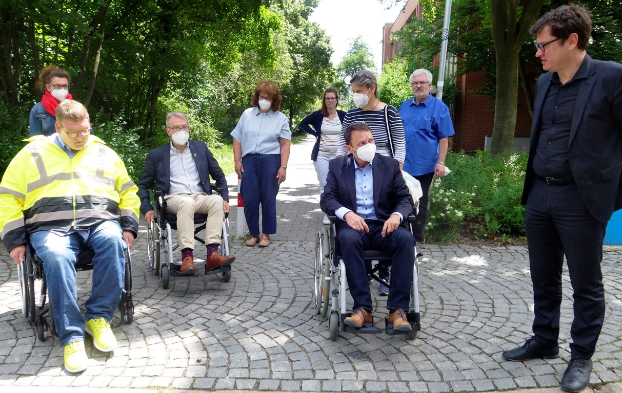 Barrierefreie Innenstadt, aber wie?