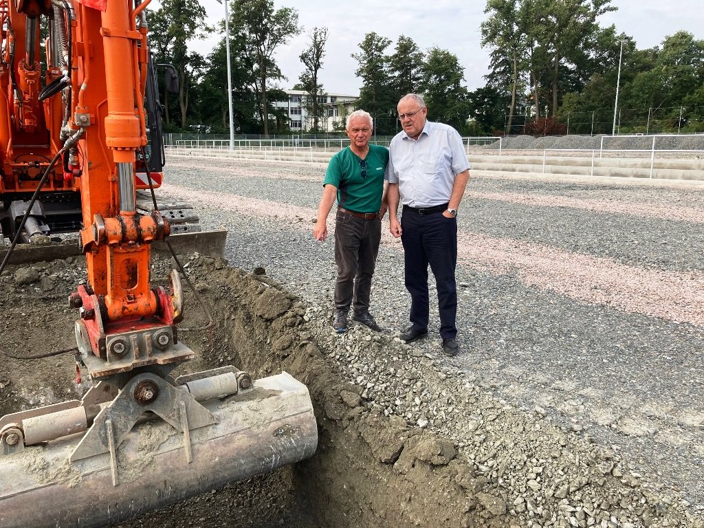 SpVgg SV Weiden: Bauarbeiten beginnen