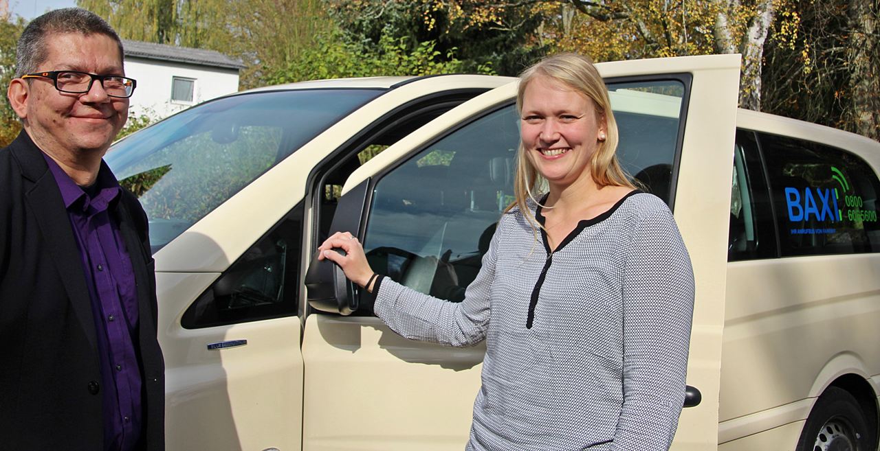 100.000 Fahrgäste fahren mit BAXI