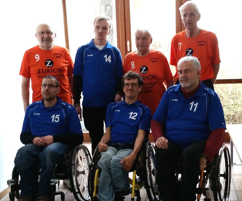Boccia-Spieler des BVS Weiden holen zweiten Platz bei Bezirks-Meisterschaft