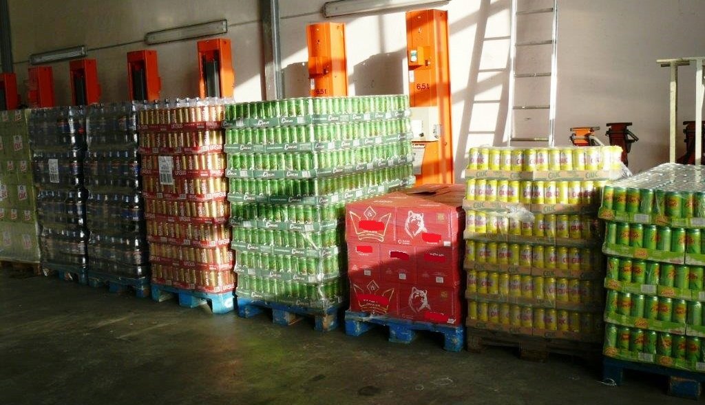 Zollbeamte stellen 6.500 Liter Bier sicher