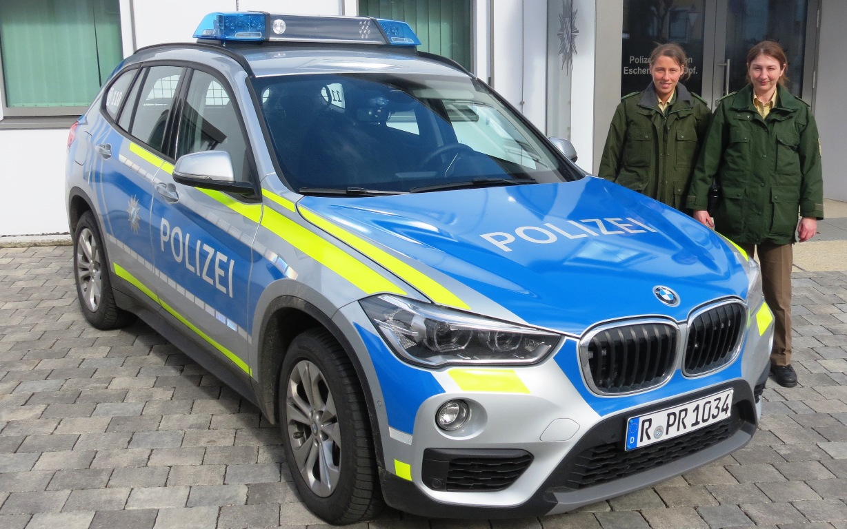 Eschenbacher Polizei macht blau: Neues Einsatzfahrzeug für die Beamten