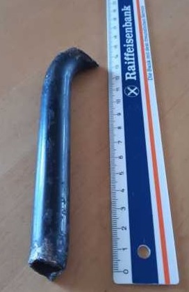 Verursacher gesucht: Eisenteil auf der Staatsstraße zwischen Konnersreuth und Waldsassen