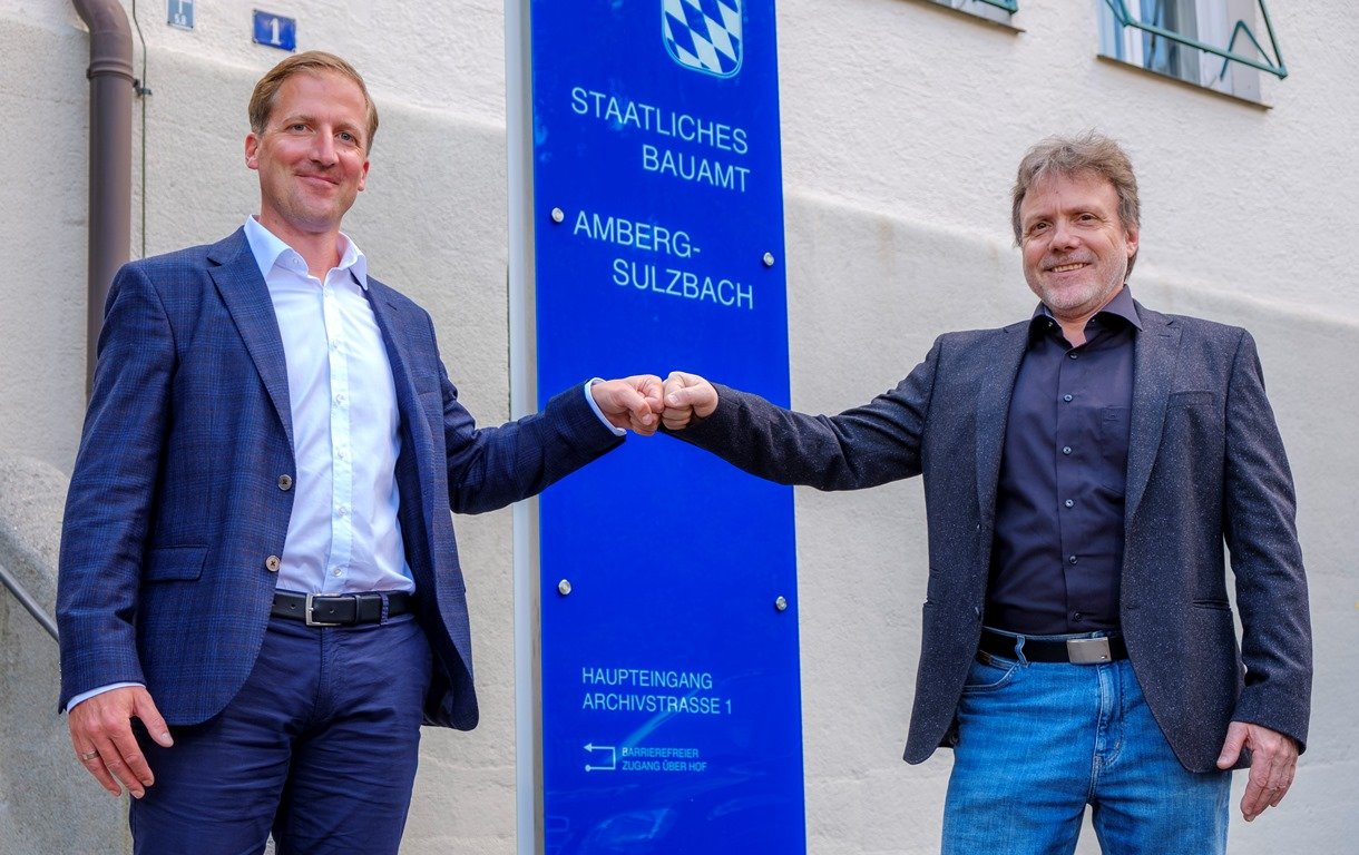 Baudirektor Tobias Bäumler macht Straßenbau zum Heimspiel