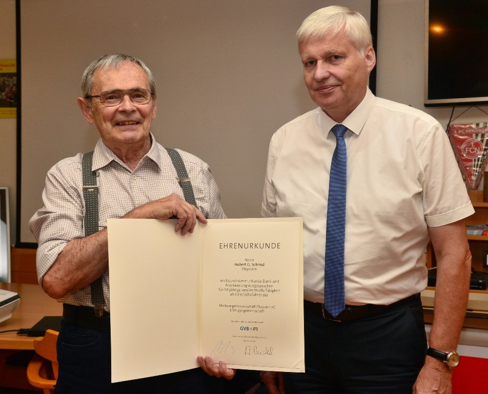 Hubert G. Schmid feiert „historisch einzigartiges Jubiläum“
