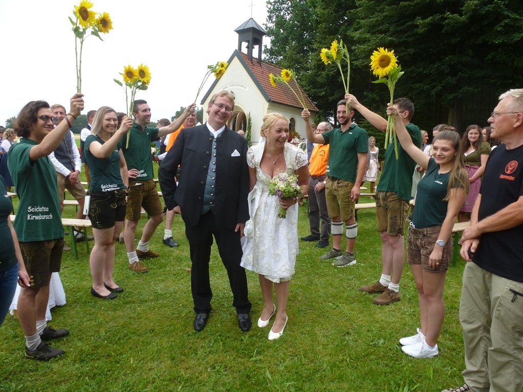 300 Leute bereiten Thomas und Tanja Macke ihre Traumhochzeit