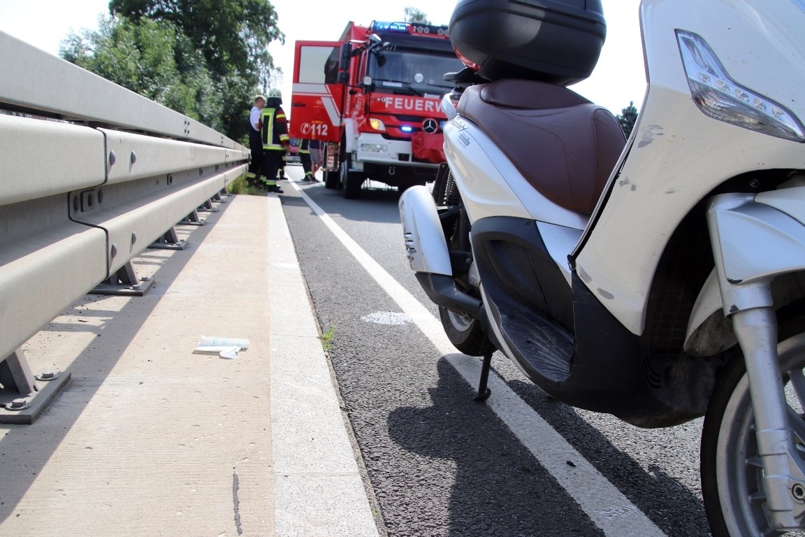 Roller-Unfall endet mit mehreren Anzeigen