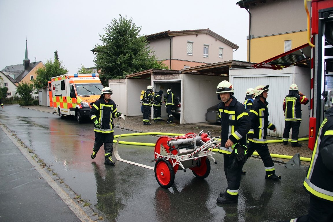 Feuerwehreinsatz „Am Schermgarten“ – Mann im Krankenhaus