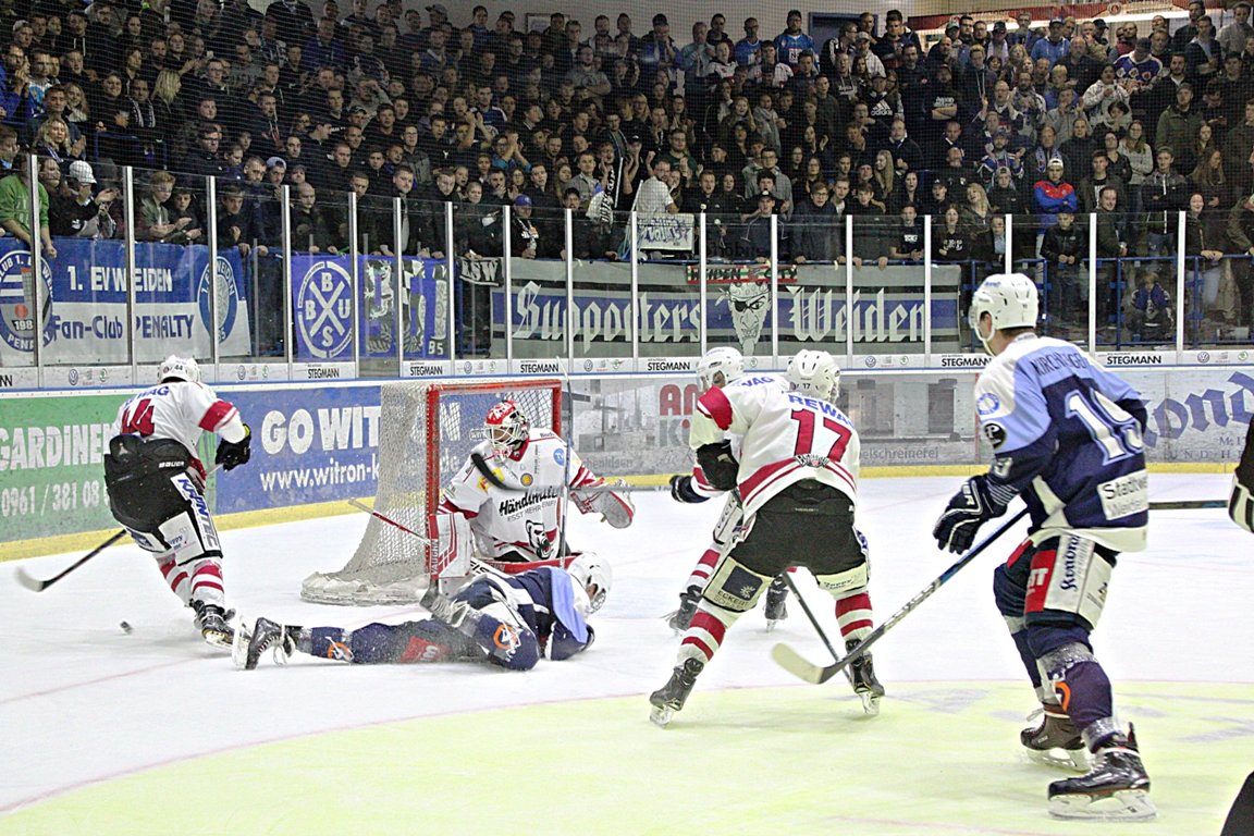 Bayern-Derby in Weiden: Blue Devils chancenlos