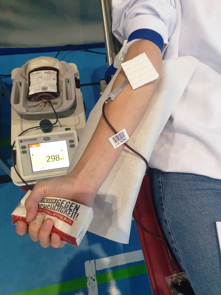 Termin-Reservierungen beim Blutspenden