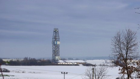 Blick lohnt sich: Phänomenale Beleuchtung des Bohrturms Windischeschenbach