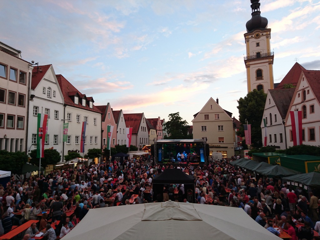 Große Verlosungs-Aktion am Weidener Bürgerfest 2018