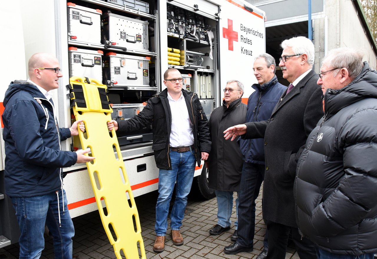 Professionelle Hilfe bei vielen Verletzten