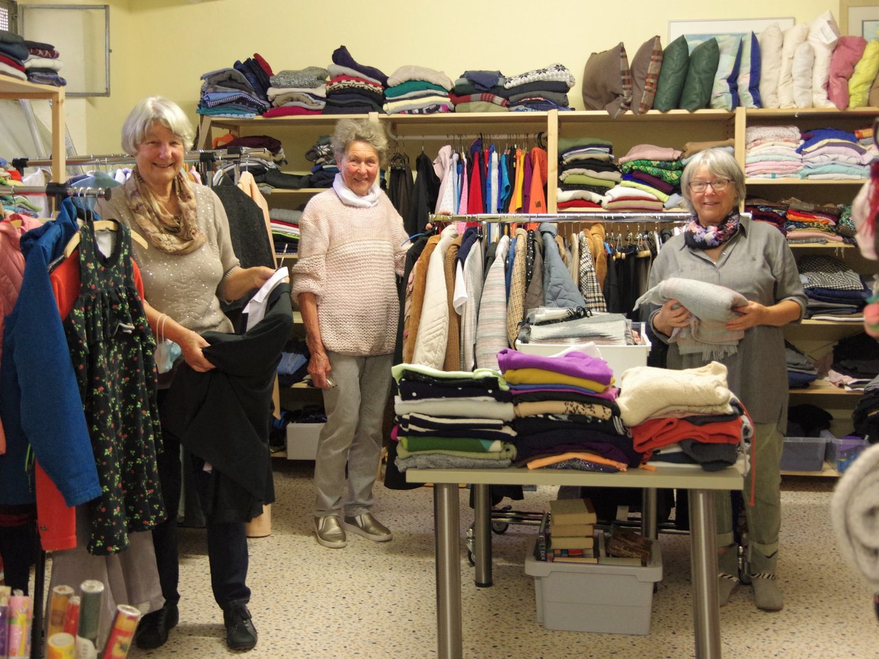 Caritas Kleiderkammer sucht dringend Nachwuchs