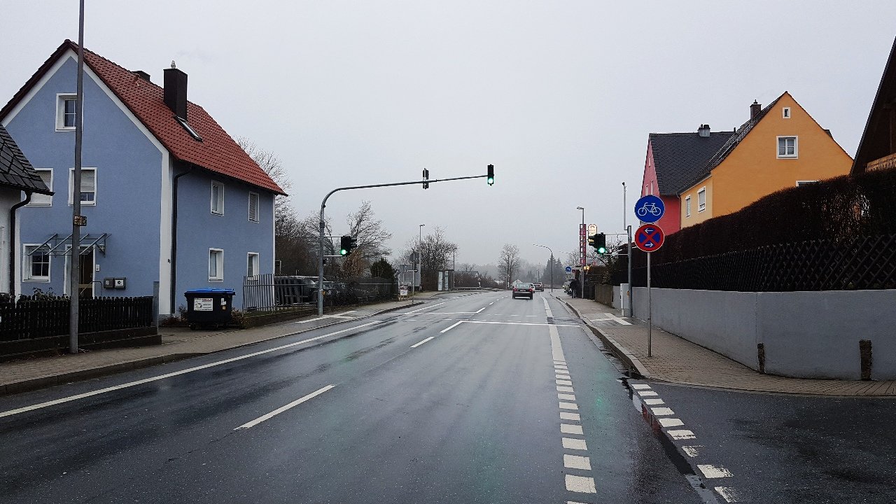 Fußgängerampel in der Christian-Seltmann-Straße fertiggestellt