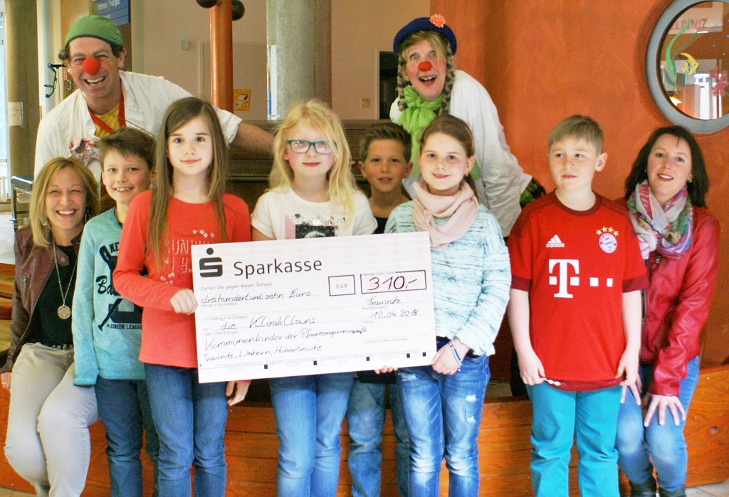 „Dr. Beppo“ und „Frau Dr. Trudi Eierfleck“ freuen sich riesig