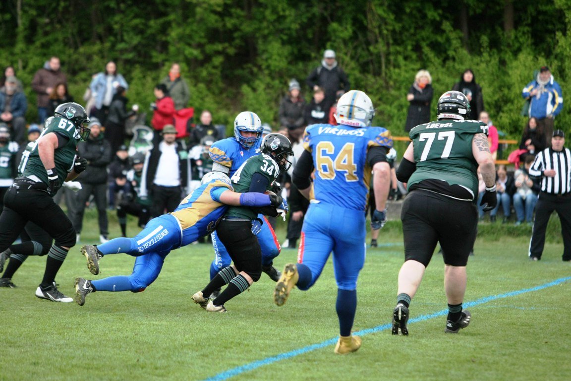 Zweiter Sieg für die Weiden Vikings
