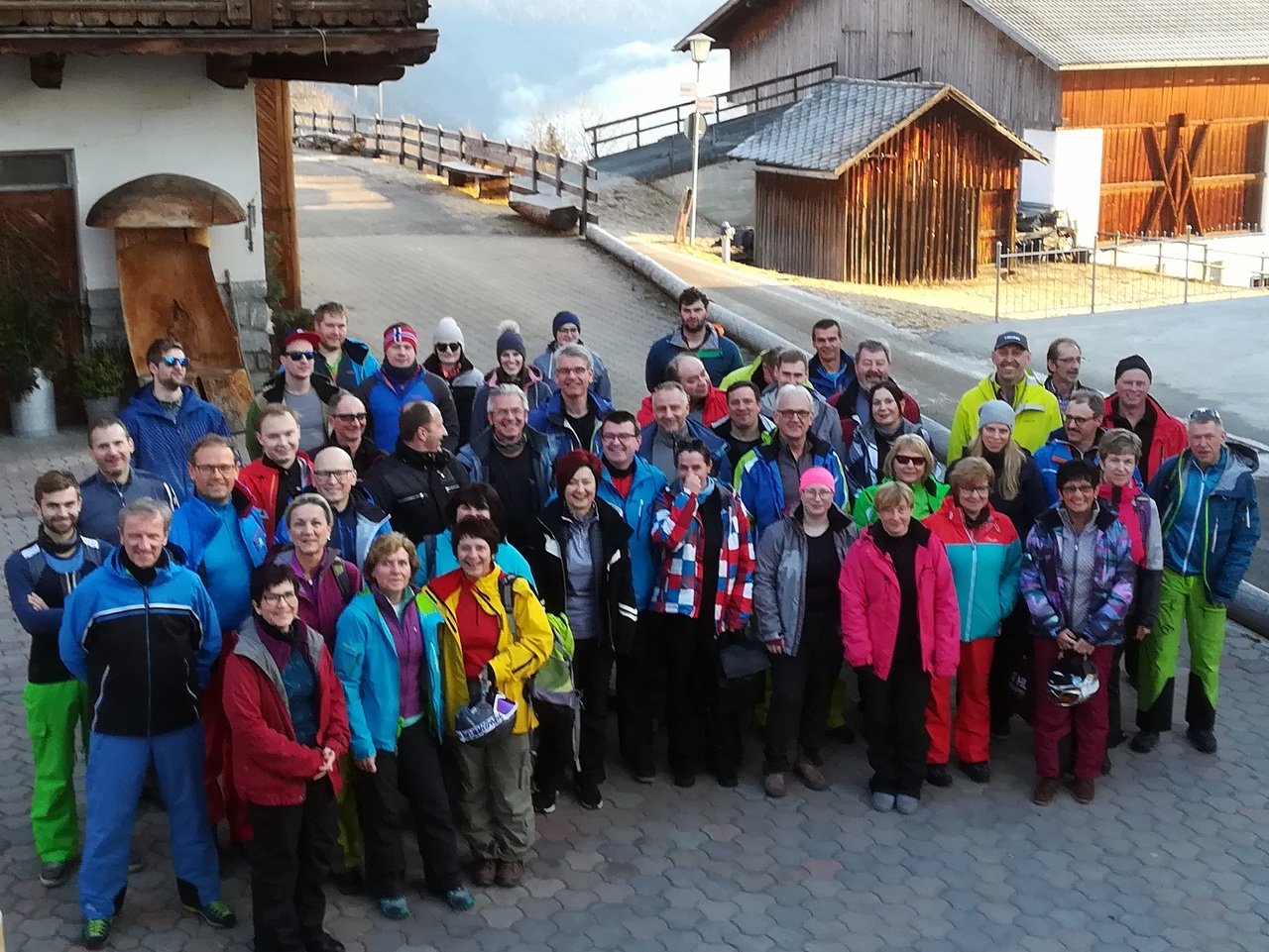 Neustädter und Wurzer gemeinsam auf Skisafari