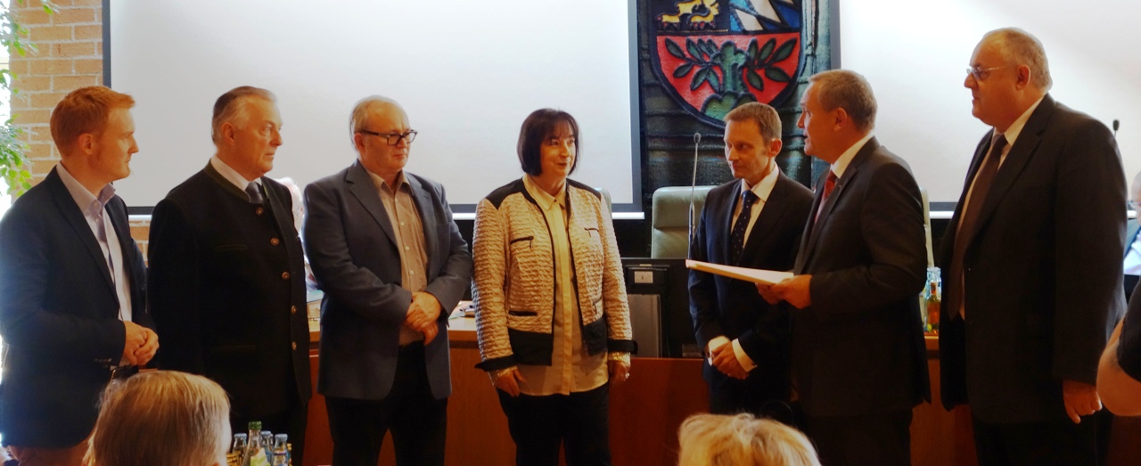Stadträte für langjährige Verdienste ausgezeichnet