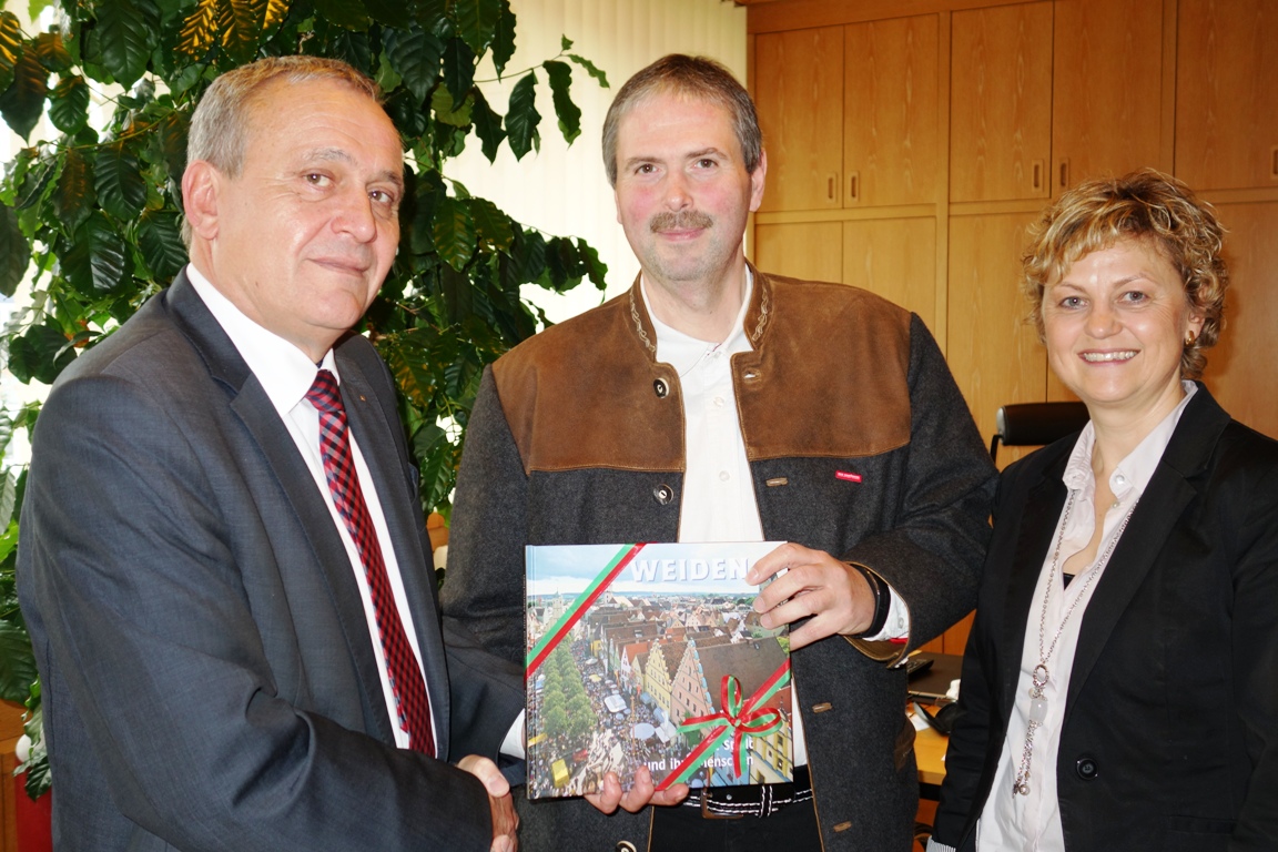 Antrittsbesuch: Neuer Kreishandwerksmeister beim OB