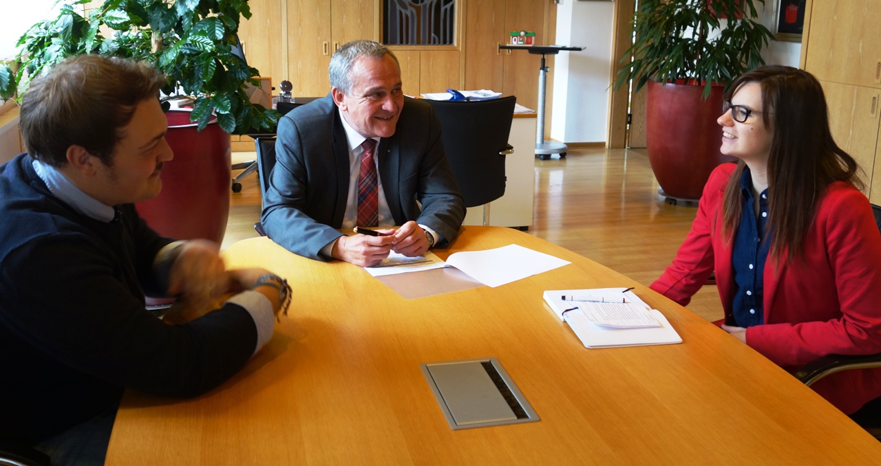 Jugendforum Weiden: OB nimmt sich Zeit für Fragen