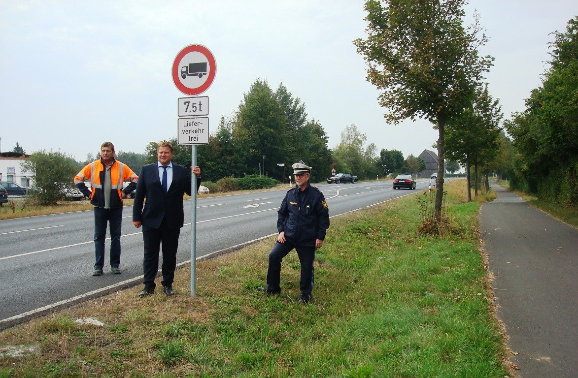 Mitterteich verbannt Schwerverkehr