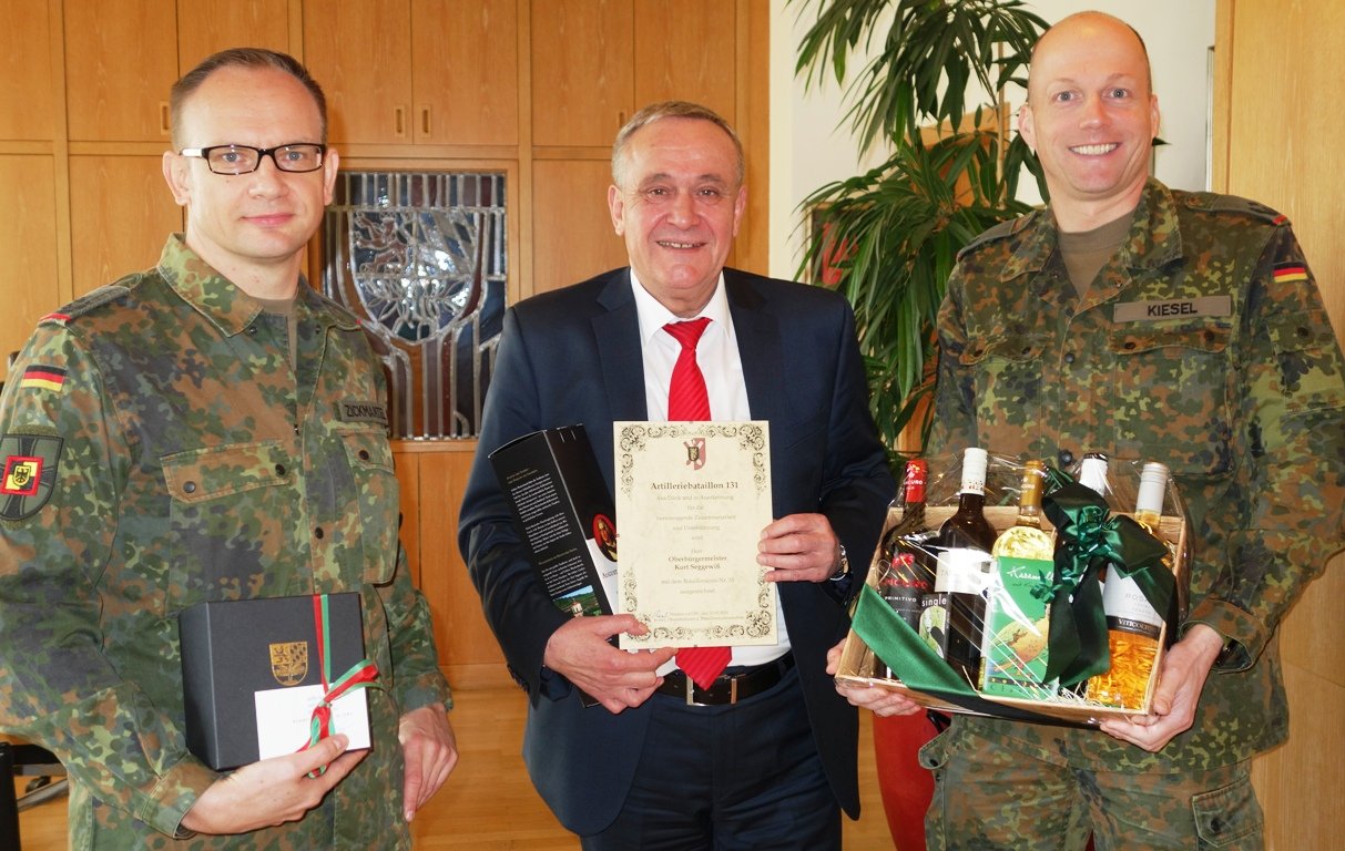 Besondere Auszeichnung zum Abschied
