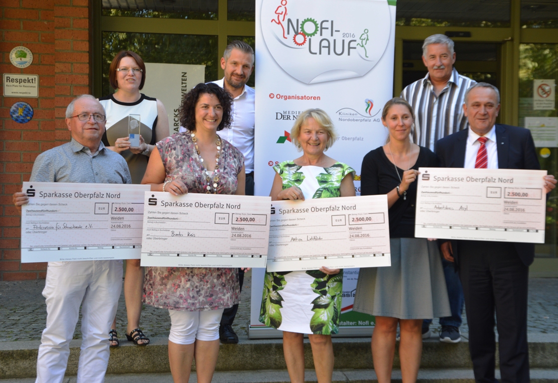 Nofi-Läufer spenden 10.000 Euro