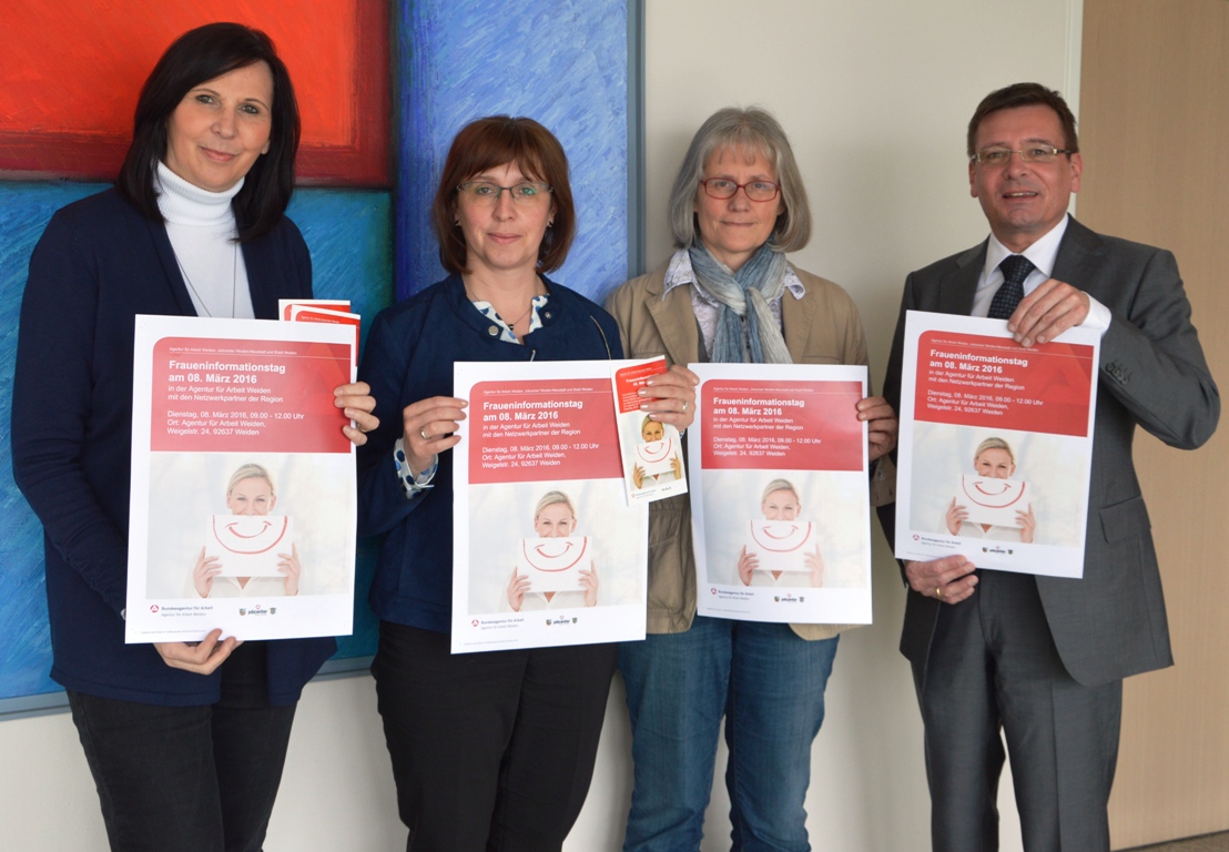 Berufsinfos für Frauen am 8. März
