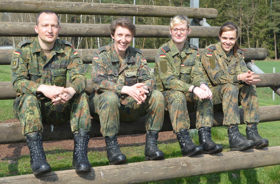 Alltag bei den Soldatinnen in Weiden