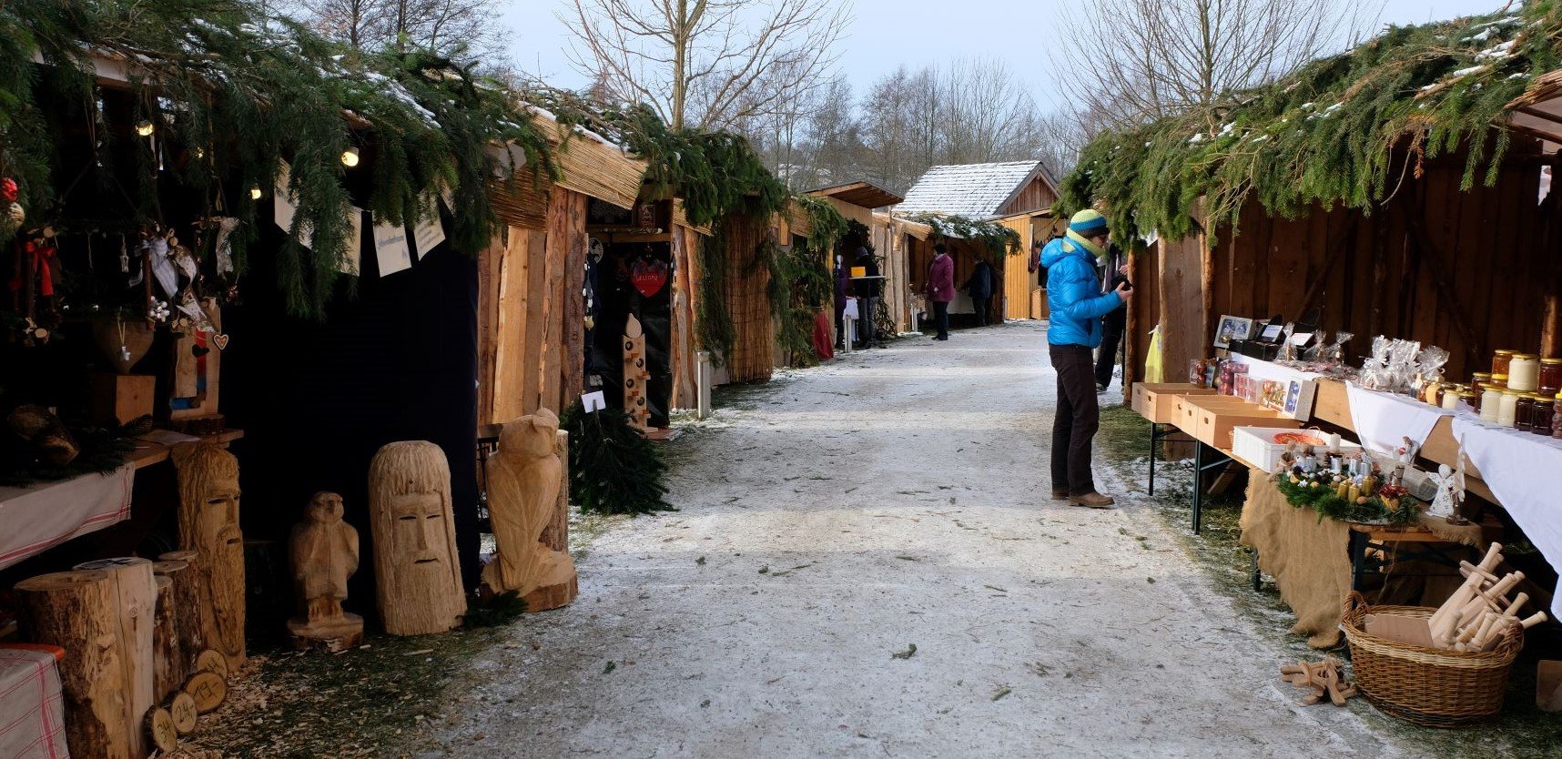 Romantischer Weihnachtsmarkt zum Stadtjubiläum
