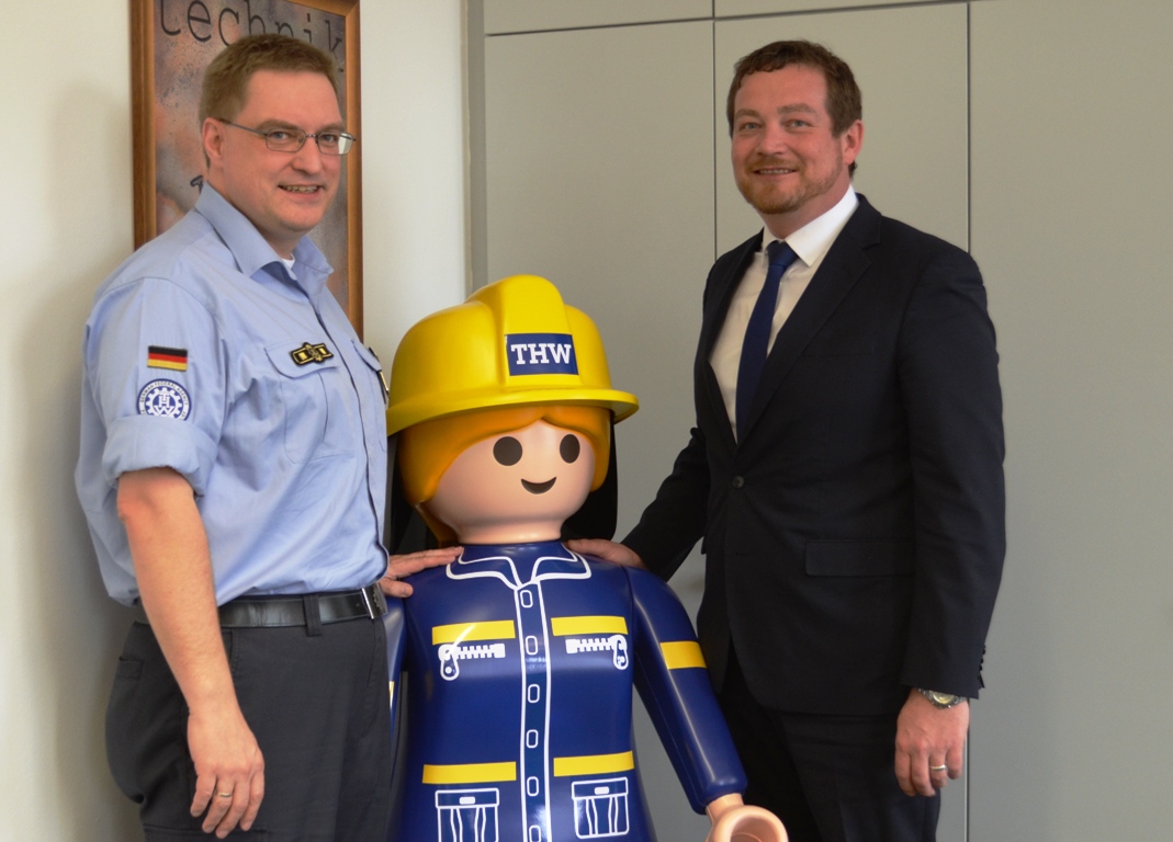 THW Weiden bekommt lang ersehnten Mannschaftslastwagen