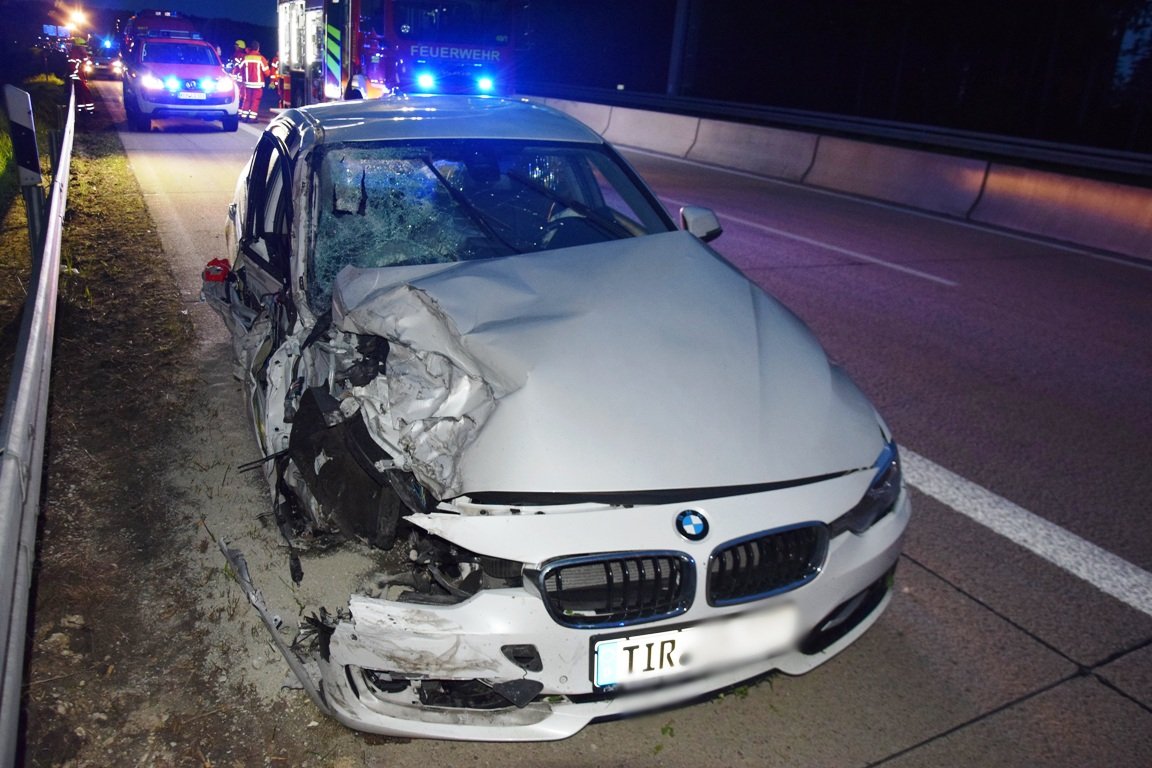 Reuther bei Unfall auf A93 schwer verletzt