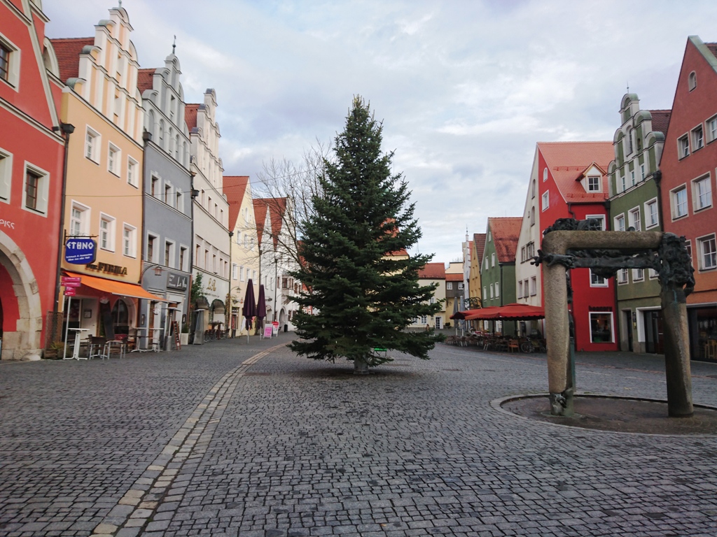 Der letzte Weihnachtsbaum steht: Perfekter Baum zur perfekten Halterung