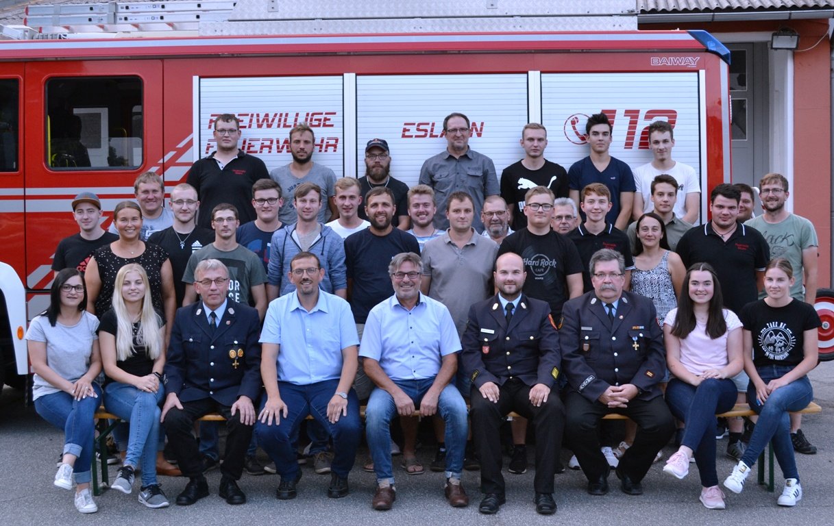 Kommandantenwahl in Eslarn