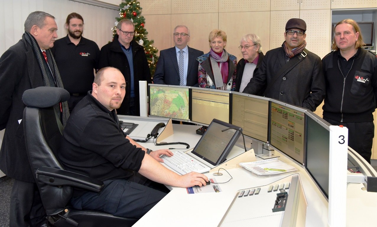 Weihnachtsbesuch vom Oberbürgermeister: Heiligabend bei ILS