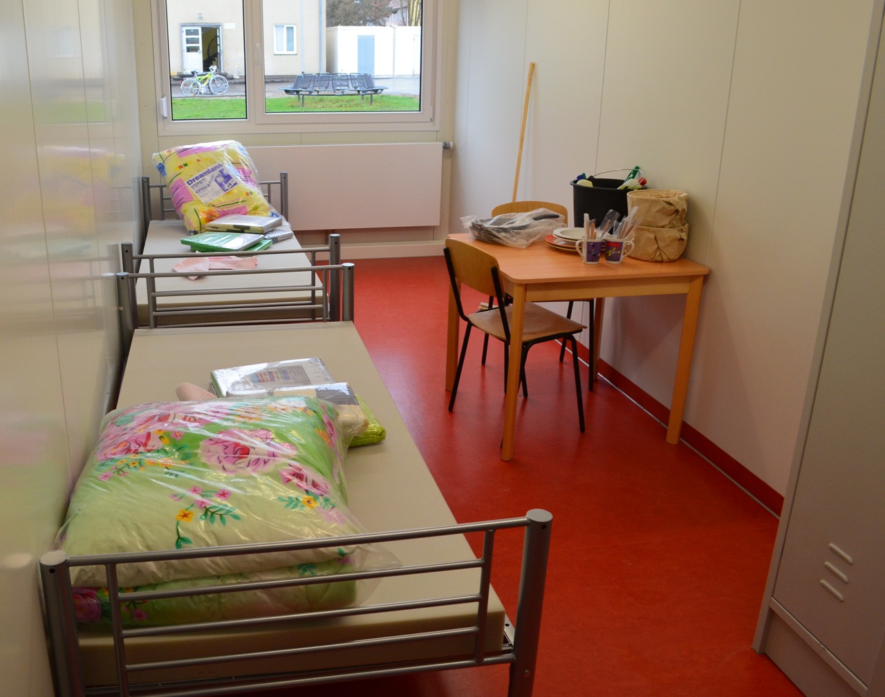 Neue Gemeinschaftsunterkunft für Flüchtlinge