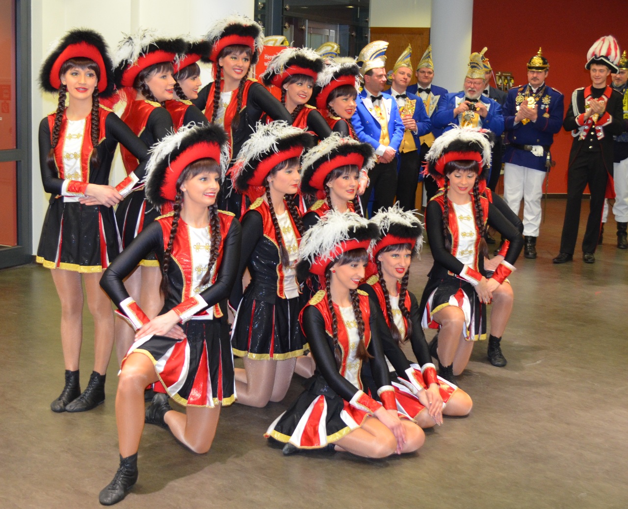 Der Fasching kommt zur Sparkasse