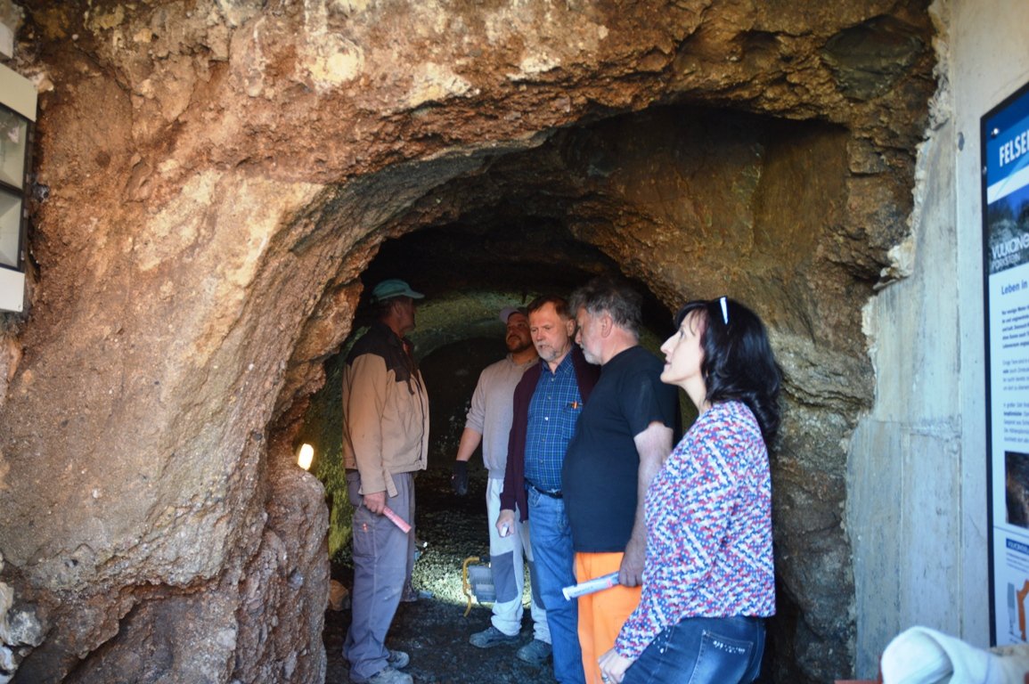 Sicherungsmaßnahmen im Felsenkeller