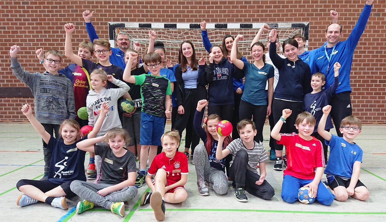 Kinder entdecken neue Lieblingssportart