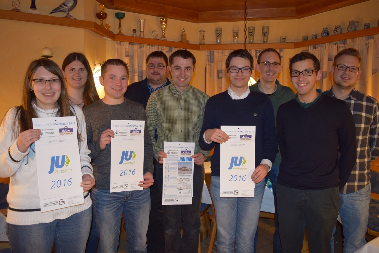 Parksteiner Kalender mit allen wichtigen Terminen 2016
