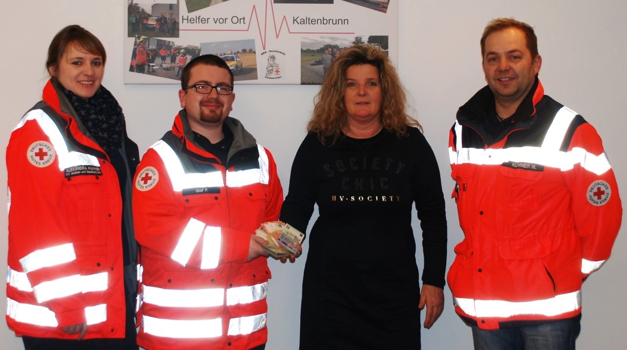 Die Schimmel AG spendet für den HvO Kaltenbrunn