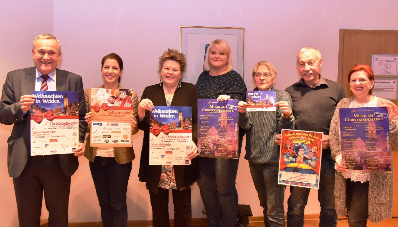 Weihnachten in Weiden: Christkindlmarkt bereit für Adventszeit