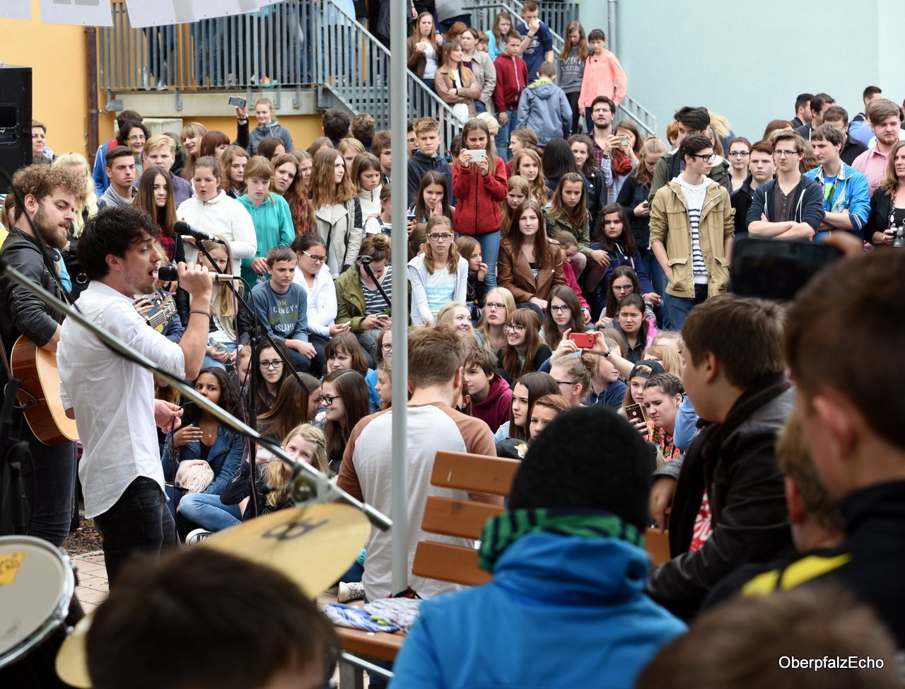 Pausenhofkonzert mit William’s Orbit und Schulband