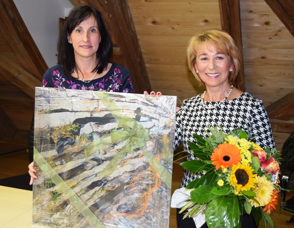 Schwerer Abschied: Lydia Ebneth geht