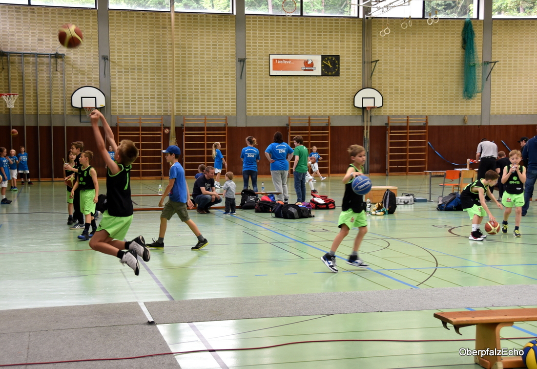 Stelldichein der bayerischen Nachwuchsbasketballer