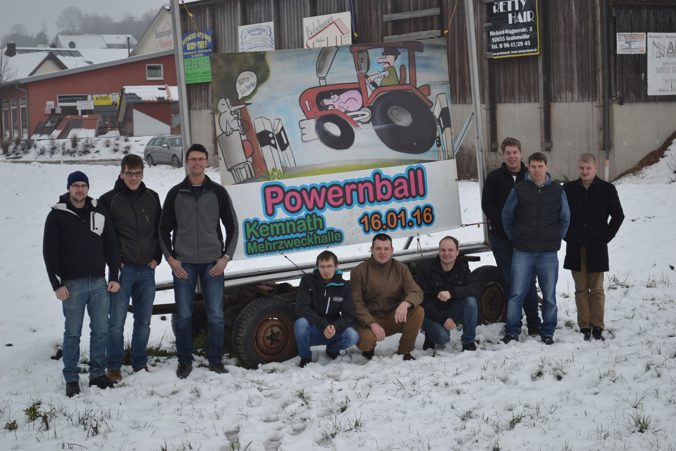Bauernpower beim Powernball