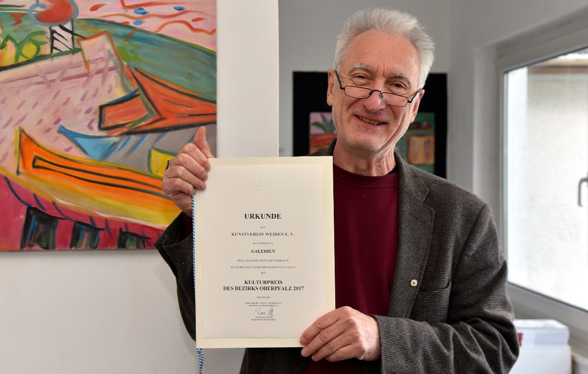 Für tolle Leistung ausgezeichnet: Kulturpreis für Kunstverein Weiden